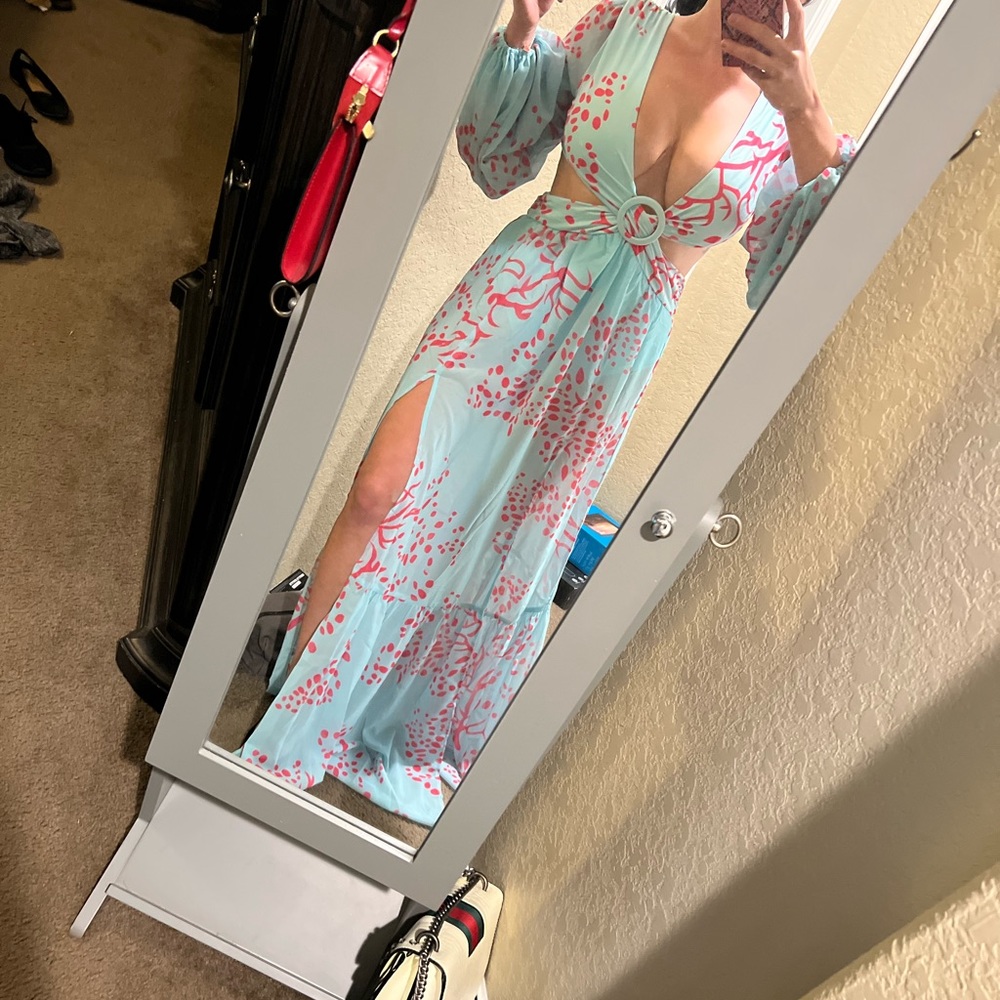 Fashion Nova Dress! Small, maxi.